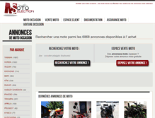 Tablet Screenshot of moto-selection.com